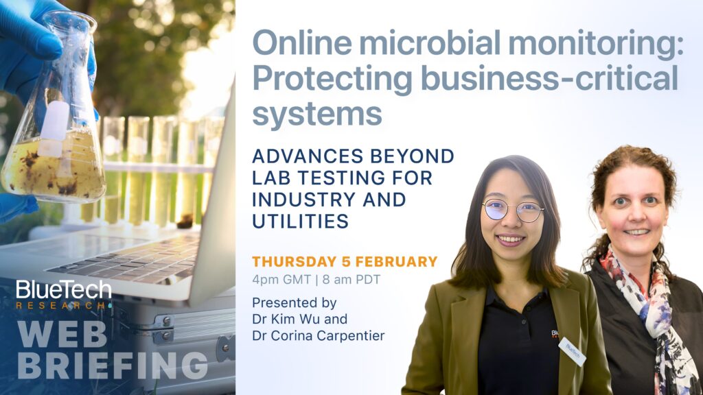 BlueTech Research Web Briefing Online Bacterial Monitoring