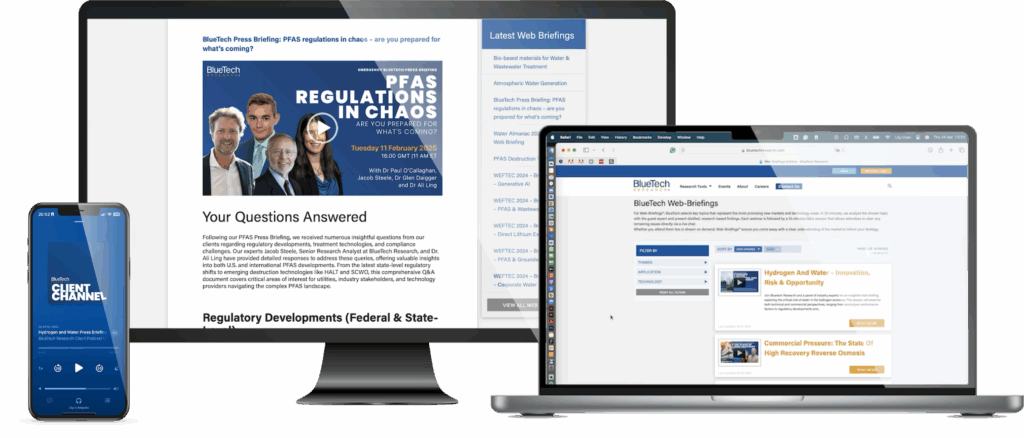 BlueTech Research Web Briefings and Intelligence Platform